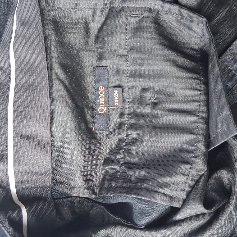 Quince 100% Linen Black Dress Pants 30×34 - Picture 8 of 14